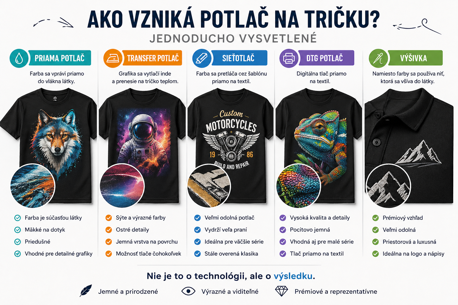 Ako vlastne vzniká potlač na tričku?