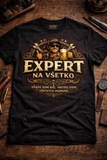 Tričko Expert na všetko